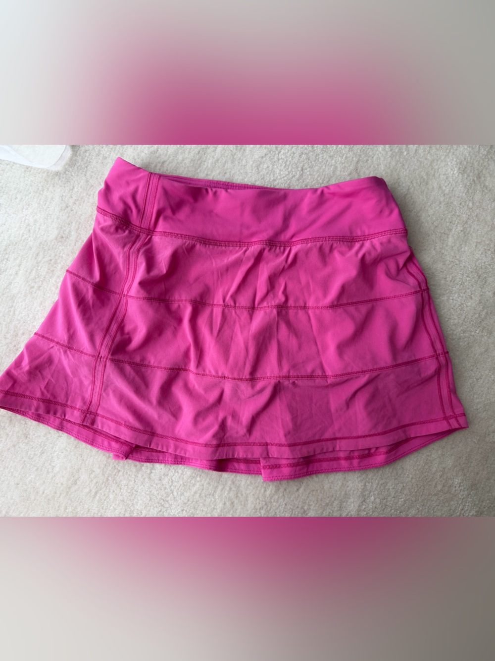 lululemon athletica Pink Skater Circle Skirt Skorts